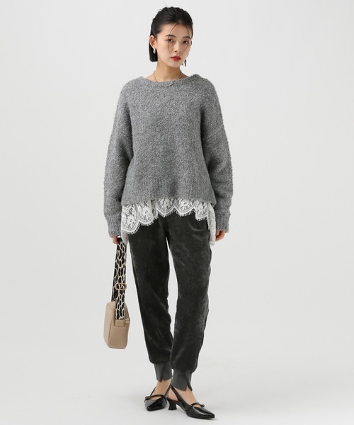 BAYFLOW（ベイフロー） パンツ モールジョガーパンツ レディース