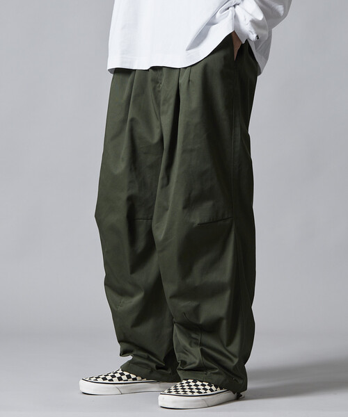 FREAK'S STORE（フリークスストア） カーゴパンツ LARGE オリーブ