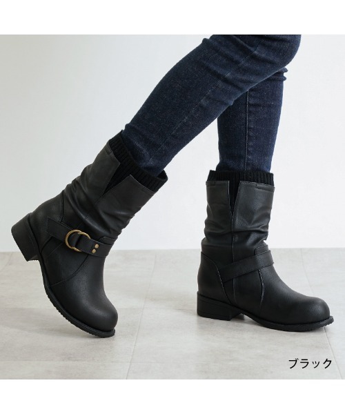 「Piedi Nudi」 「BCC」ショートブーツ M キャメル レディース_画像7