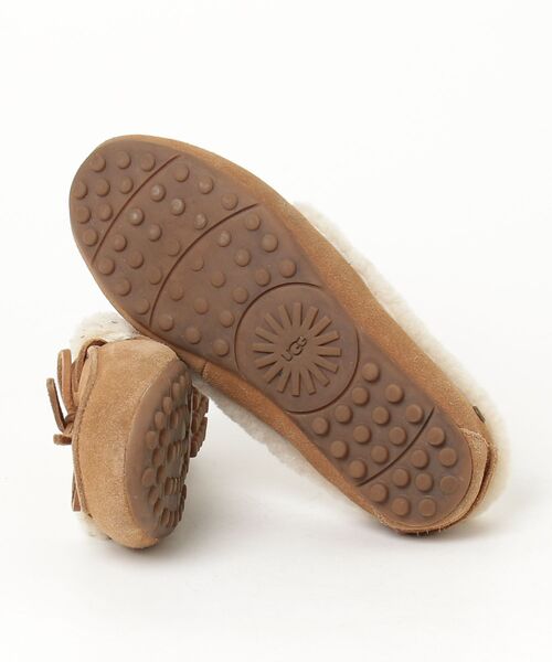 「UGG」 モカシンシューズ 23cm ブラウン レディース_画像3