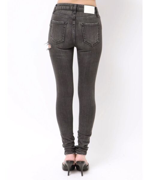 GYDA（ジェイダ） ジーンズ デニム デニムパンツ ミドルウエストSIDE