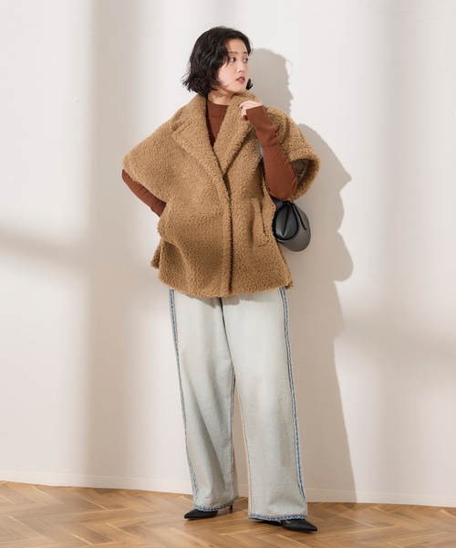 「journal standard L'essage」 ベスト - ブラウン レディース_画像9