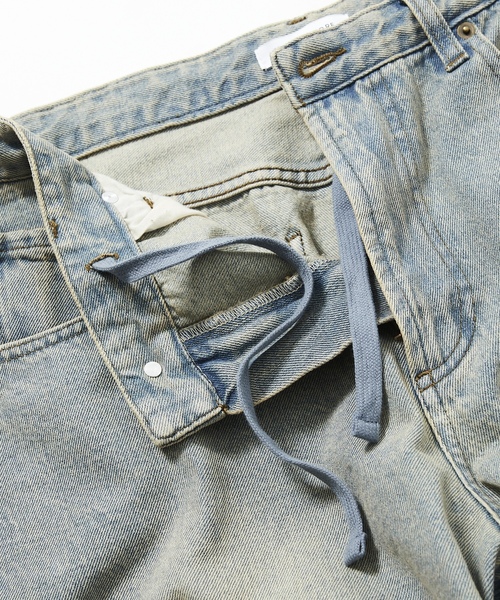 「FREAK'S STORE」 デニムパンツ MEDIUM ダークネイビー メンズ_画像5