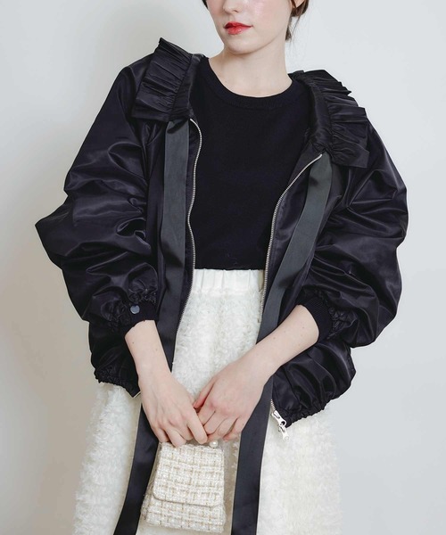 lynch.即完人気ブルゾン新品未使用 PICCIN（ピッチン） ブルゾン アウター ザビエルブルゾン レディース