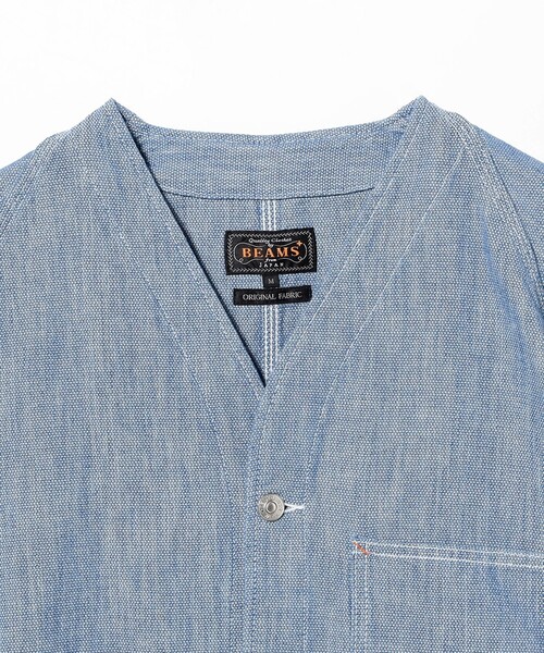デニムジャケット gジャン Engineer Jacket Indigo Oxford メンズの画像
