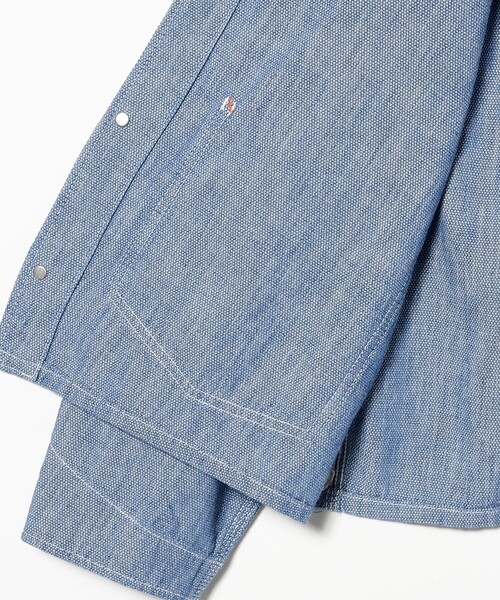 デニムジャケット gジャン Engineer Jacket Indigo Oxford メンズの画像