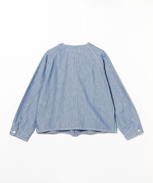 デニムジャケット gジャン Engineer Jacket Indigo Oxford メンズの画像
