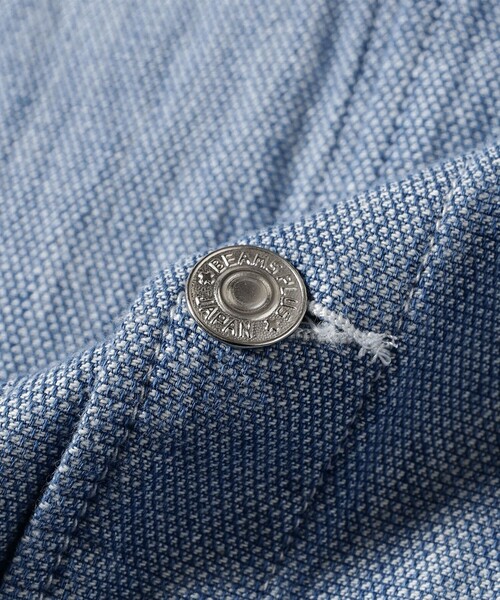 デニムジャケット gジャン Engineer Jacket Indigo Oxford メンズの画像