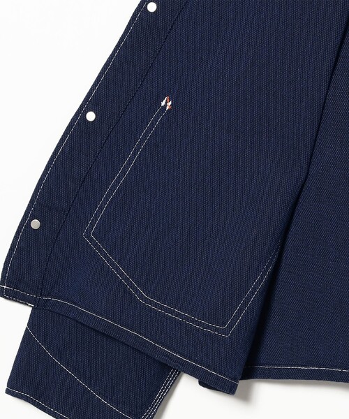 デニムジャケット gジャン Engineer Jacket Indigo Oxford メンズの画像
