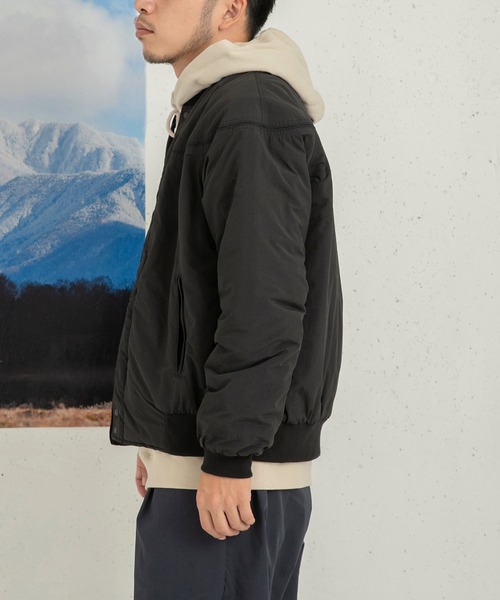 「BURLAP OUTFITTER」 ブルゾン「EKALコラボ」 LARGE ブラック メンズ_画像3