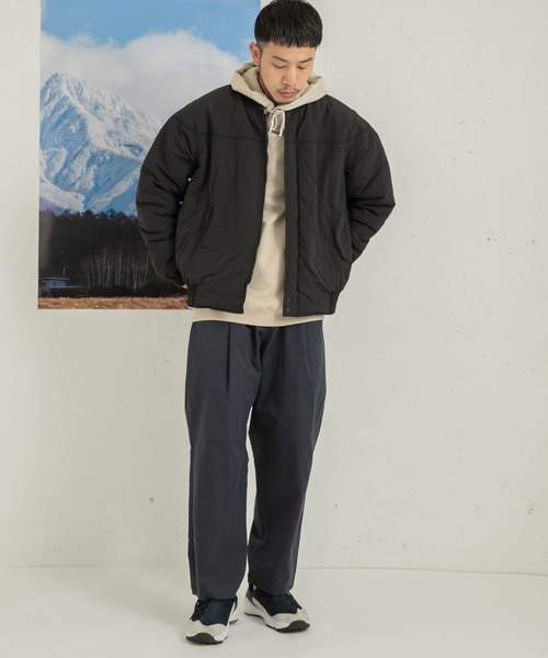 「BURLAP OUTFITTER」 ブルゾン「EKALコラボ」 LARGE ブラック メンズ_画像4