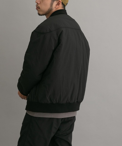 「BURLAP OUTFITTER」 ブルゾン「EKALコラボ」 LARGE ブラック メンズ_画像6