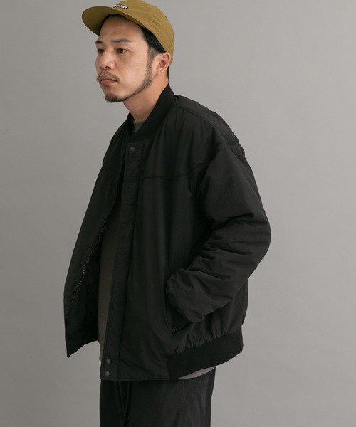「BURLAP OUTFITTER」 ブルゾン「EKALコラボ」 LARGE ブラック メンズ_画像8
