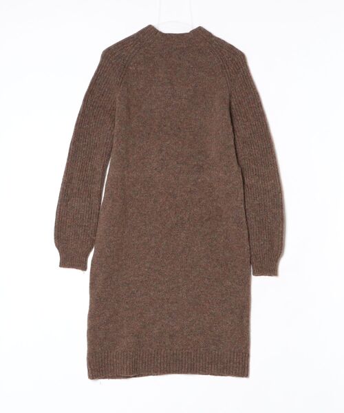 「FIL DE FER」 ニットワンピース FREE ブラウン レディース_画像2