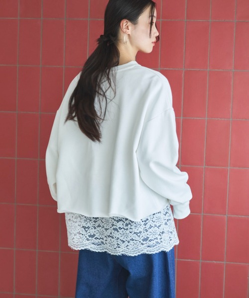 DOUX ARCHIVES（ドゥアルシーヴ） トレーナー スウェット キーネック