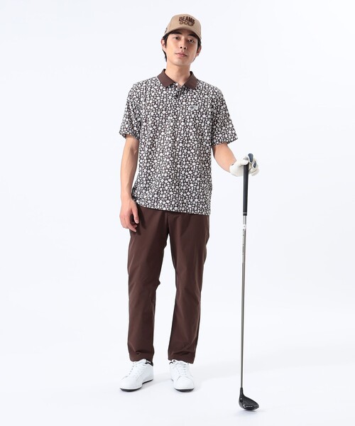 BEAMS GOLF ビームスゴルフ　セットアップ　メンズ　総柄　シャツ　パンツ BEAMS GOLF ビームスゴルフ セットアップ メンズ 総柄 シャツ パンツ
