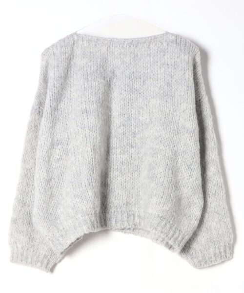 「TRICOTS JEAN MARC」 長袖ニット FREE ライトグレー レディース_画像2