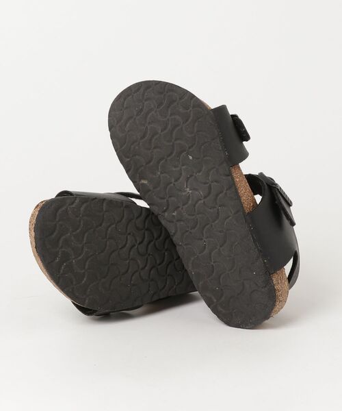 「BIRKENSTOCK」 「KIDS」フラットサンダル 28 ブラック キッズ_画像3