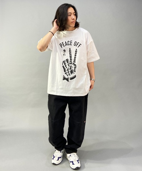 「LURKING CLASS」 半袖Tシャツ M ホワイト メンズ_画像8