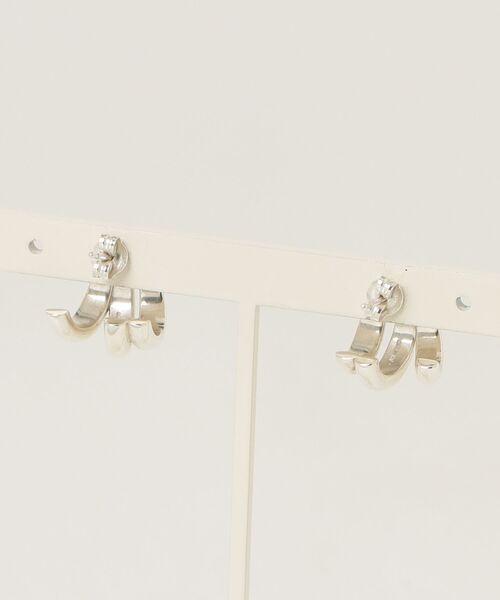 「COCOSHNIK」 ピアス（両耳用） 00 シルバー レディース_画像2