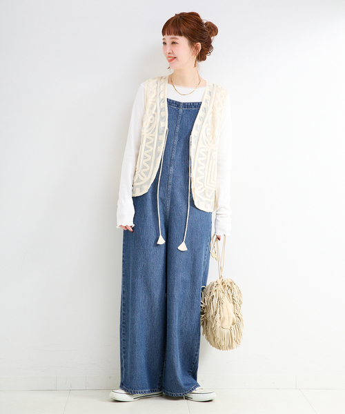 B.C STOCK（ベーセーストック） サロペット オーバーオール