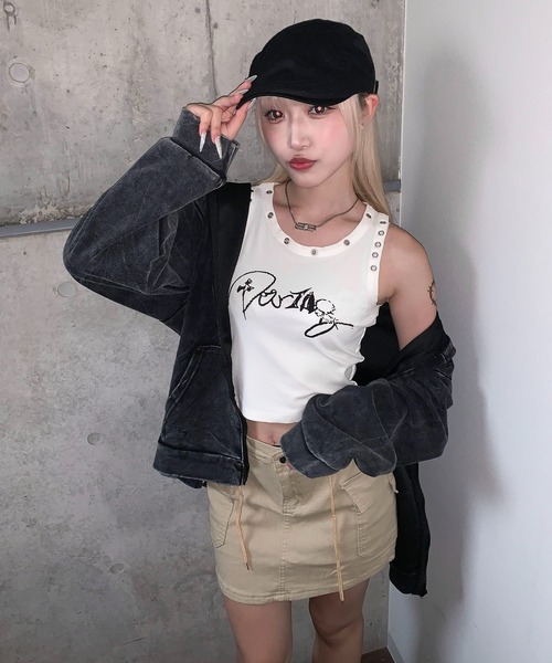 「lilful」 ジップアップパーカー L ブラック メンズ_画像6