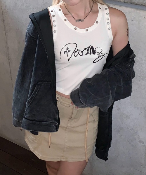 「lilful」 ジップアップパーカー L ブラック メンズ_画像7