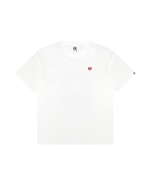 tシャツ AAPE NOW HEART TEE メンズの画像