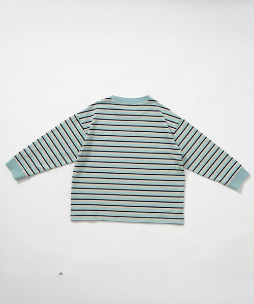 petit main and D. tシャツ 「365D.」アソートマルチボーダー長袖T