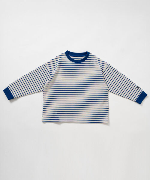 petit main and D. tシャツ 「365D.」アソートマルチボーダー長袖T