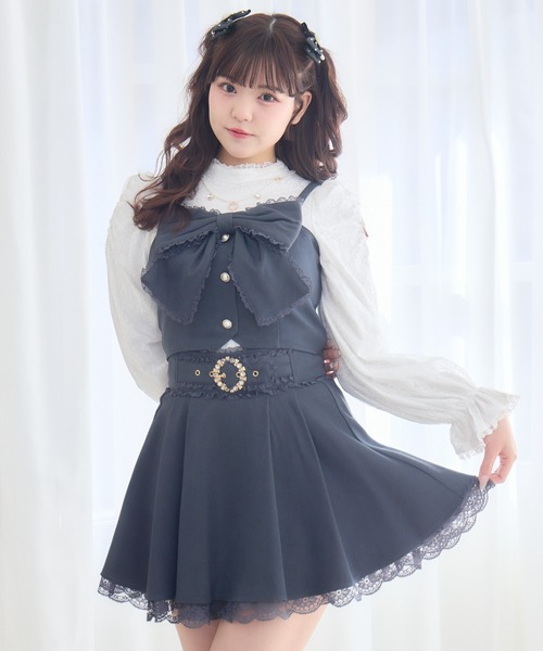 ビスチェセットアップ、トップス ROJITA（ロジータ） tシャツ 「セットアップ対応」レーシトップス+