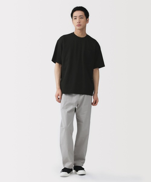 無印良品（MUJI） tシャツ 紳士 涼感UVカットワイド半袖Tシャツ