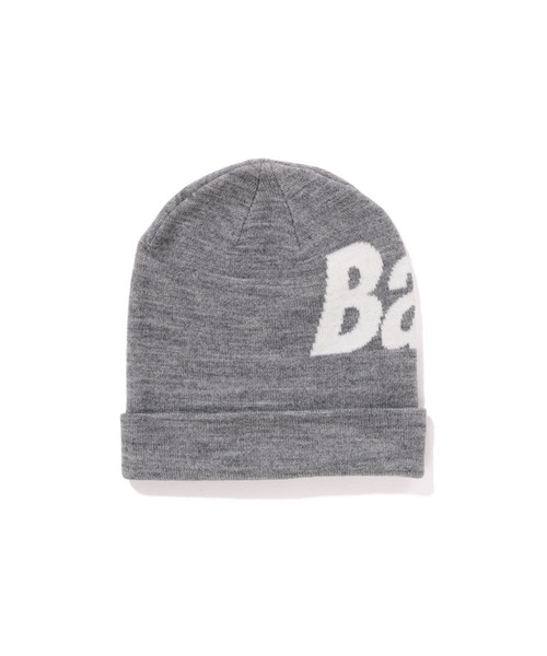 A BATHING APE（アベイシングエイプ） ニットキャップ FREE グレー