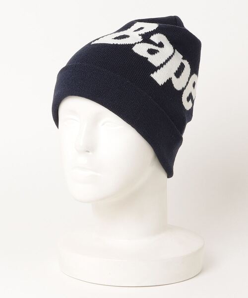 A BATHING APE（アベイシングエイプ） ニットキャップ FREE グレー