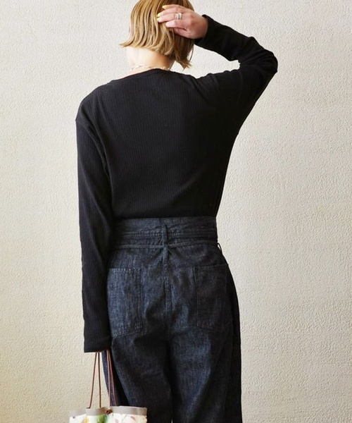 【タグ付き】ジャーナルスタンダード　ラックス　ランダムテレコ プルオーバー JOURNAL STANDARD LUXE（ジャーナルスタンダード ラックス） tシャツ