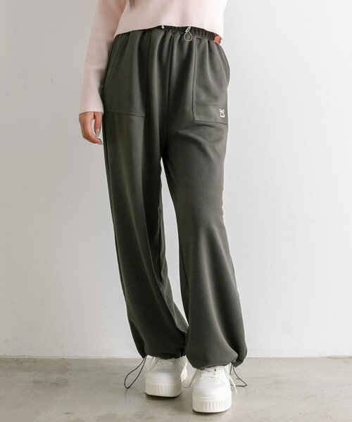 「OLIVE des OLIVE」 スウェットパンツ FREE オートミール レディース_画像2