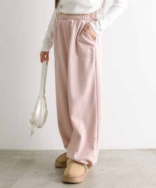 「OLIVE des OLIVE」 スウェットパンツ FREE オートミール レディース_画像6