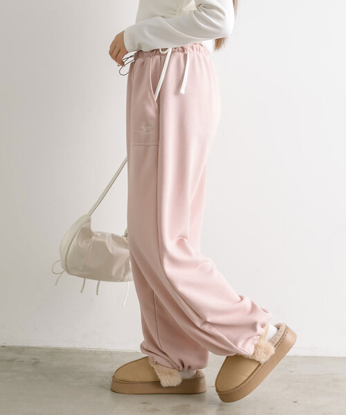 「OLIVE des OLIVE」 スウェットパンツ FREE オートミール レディース_画像7