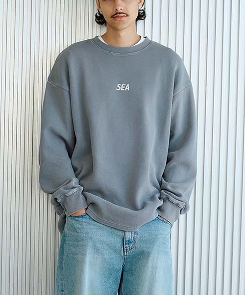 WIND AND SEA（ウィンダンシー） tシャツ HEAVY WAFFLE L/S TEE メンズ