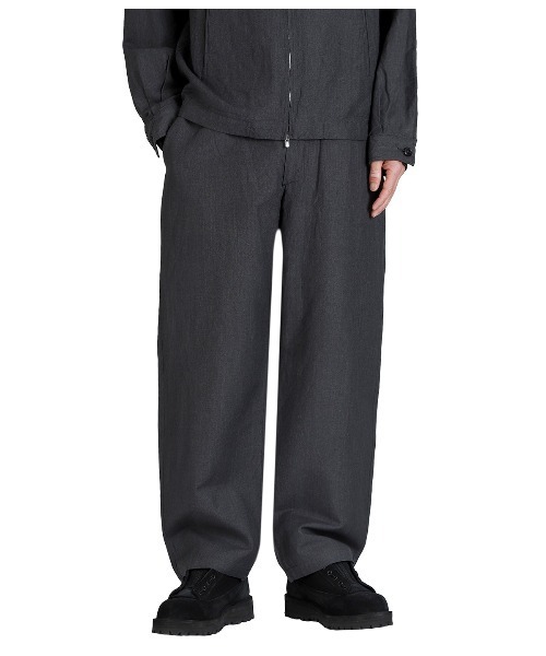 パンツ GOLD / ゴールド：LINEN / WOOL TROPICAL EASY PANTS：26A-GL42618「MUS」 メンズの画像