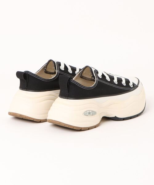 「CONVERSE」 ローカットスニーカー 23.5cm ブラック レディース_画像2