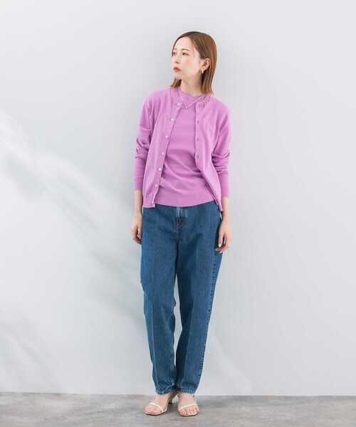 「URBAN RESEARCH ROSSO WOMEN」 カーディガン 1 グリーン系その他 レディース_画像8