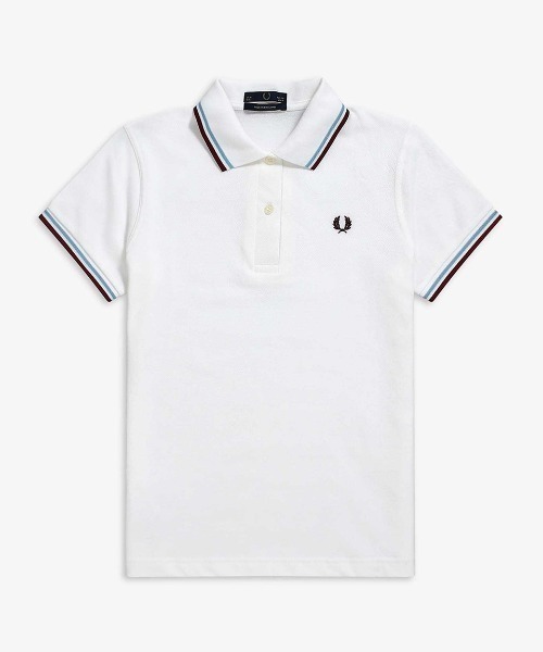 FRED PERRY ホワイトポロシャツ G12 FRED PERRY ポロシャツ ポロ The Fred Perry Shirt - G12