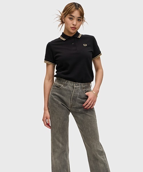 【未使用】フレッドペリー　ポロシャツ　レディース FRED PERRY ポロシャツ ポロ 「FRED PERRY/フレッドペリー