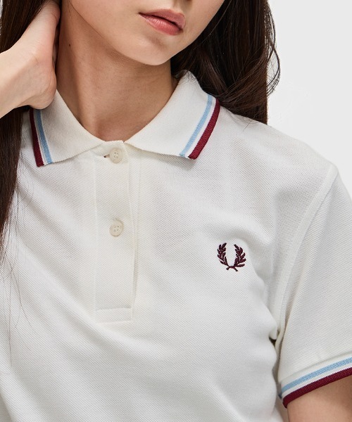 Fred Perry フレッドペリー　ポロシャツ　UK12 英国製　Ｌ　美品 楽天市場】フレッドペリー ポロシャツ レディース FRED PERRY
