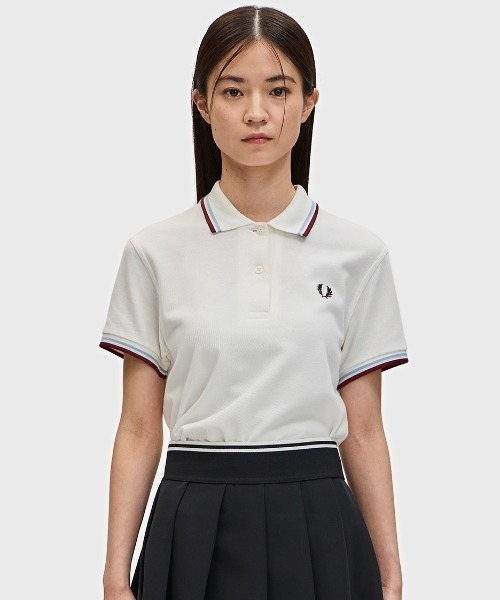 tenThe Fred Perry Shirt G12 ポロシャツ The Fred Perry Shirt - G12(8 157：BLACK / CHAMPAGNE): | FRED