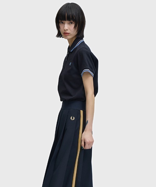 フレッドペリー　ポロシャツ『 G12 』 G12 - Black / Champagne / Champagne | The Fred Perry Shirt