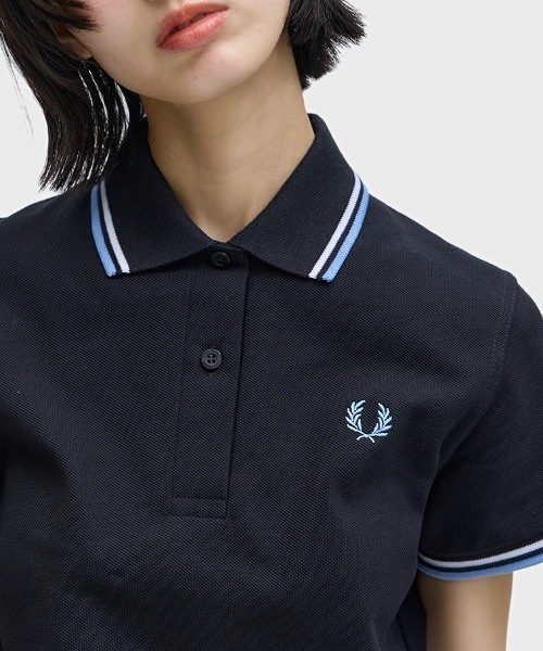 タグ付き FRED PERRY フレッドペリー ポロシャツ ブラック ホワイト FRED PERRY（フレッドペリー） ポロシャツ ポロ 新色先行予約受付中