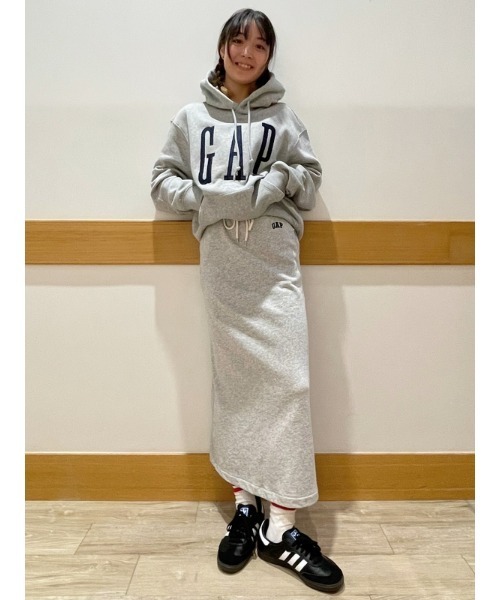 「GAP」 プルオーバーパーカー X-SMALL ホワイト メンズ_画像8