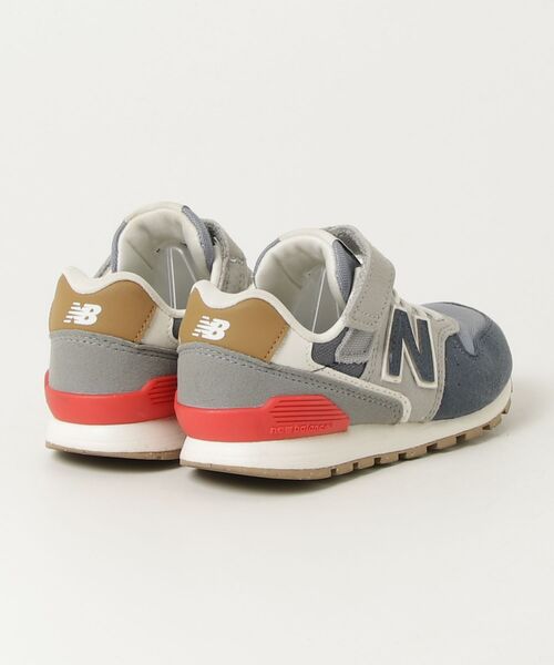 「New Balance」 「KIDS」ローカットスニーカー 17cm ネイビー キッズ_画像2
